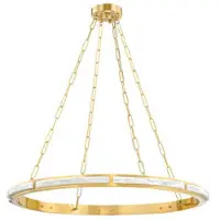 Hudson Valley Lighting Wingate takkrona antik mässing