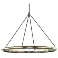 Hudson Valley Lighting Chambers takkrona antik mässing/brons
