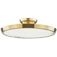 Hudson Valley Lighting Draper vägglampa antik mässing