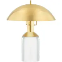 Hudson Valley Lighting Bayside bordslampa antik mässing