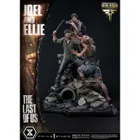 Prime 1 Studio The Last Of Us Deluxe Del I Joel Och Ellie Version Ultimate Premium Masterline-figur 73 Cm