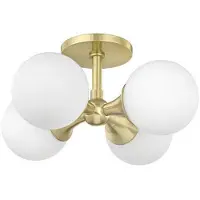 Hudson Valley Lighting Astoria plafond antik mässing