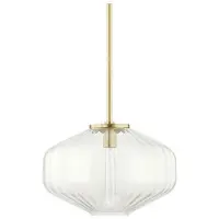 Hudson Valley Lighting Bennett taklampa antik mässing
