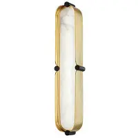 Hudson Valley Lighting Tribeca badrumsbelysning antik mässing