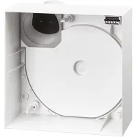 Helios Ventilatoren ELS-GAP -hölje Håldiameter: 80 mm Vit