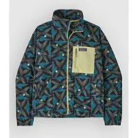 Patagonia Micro D Patch Pocket Jacka deep freeze/black, XS
