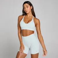 Myprotein MP Women's Tempo Ultra Seamless Sport-BH - Blå Aura - L
