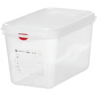 Hendi Gn 1/4 Kantin Polypropylen Transparent