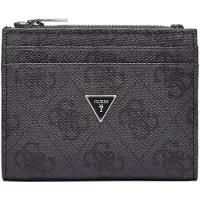 GUESS Plånbok 'MILANO BIFOLD TOP ZIP' svart