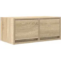 vidaXL TV-bänk sonoma ek 60x31x25,5 cm konstruerat trä