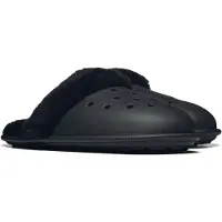 Crocs Tofflor Classic Fuzz Scuff kvinnor - Svart - 39 / 40