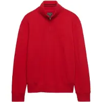 Superdry Essential Serif Logo Tröja Med Halv Dragkedja