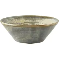 Genware Terra Porcelain Matt Grå Konisk Skål 14 Cm