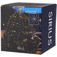 Sirius julgransljus 234 LED - klar/grön