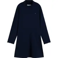 Tommy Hilfiger Essential Ribbed Mock Neck Skater Dress