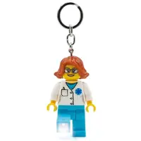LEGO - Keychain w/LED - Female Doctor