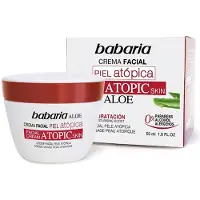 Babaria Aloe Vera Ansiktskräm Atopisk Hud 0% 50ml
