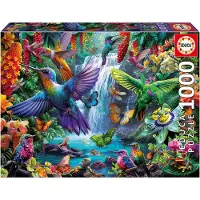 Educa Tropical Hummingbirds Pussel 1000 Bitar