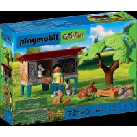 Playmobil Country - Kaninbur 72170 - 35 Delar - - One Size - Leksaker
