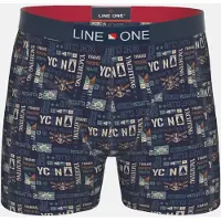 Line One Boxershorts marinblå