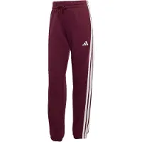 Adidas Sportbyxa 'Essentials' bordeaux / vit