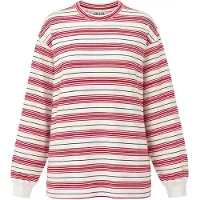 EDITED The Label T-shirt 'Vala' röd / vit