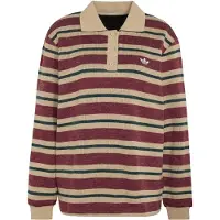 Adidas Originals Originals Striped Knitted Pikétröja, storlek X-Large
