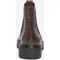 JDY Chelsea boots 'JDYEmma' kastanjebrun / svart