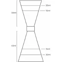 Urban Bar Herr Slim Jigger 10/45 Ml -