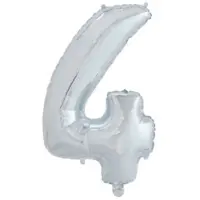 Barlife Ballong Nummer "4" 65 Cm