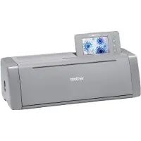 Brother ScanNCut DX1350, Elektronisk, papper, Vinyl, 29,7 cm, 3 mm, Grå, 600 x 600 DPI