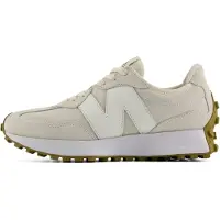 New Balance för kvinnor. W327V1_LI Sneakers i skinn 327 beige (35), Karta, Före, Nyckelband, Casual
