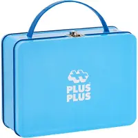 Plus plus Plus-Plus - Suitcase Metal blue, 600 pc