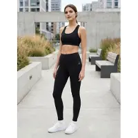 Tommy Life Höga leggings med smal passform