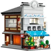 Cada Byggspel För Sushirestaurang 1665 Bitar
