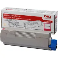 OKI toner 43865722 original magenta 6.000 sidor