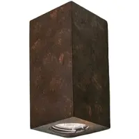 Orion Vägglampa Ivona, Brun / rost, Vardagsrum / matsal, Gips / lera, Modern, Vägglampa, vägglampa inomhus