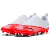 Puma Ultra 7 Play Laceless FG/AG The Arrival - Ultra röd/Svart/White Barn, storlek 38