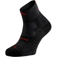 Lurbel Running Stone Pro Four Socks Black Red, Size XL