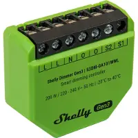 Shelly Dimmer Gen3 Dimmeraktor Wi-Fi, Bluetooth
