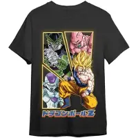 Namco Bandai Games Villains &amp; Goku Dragon Ball Z T-shirt Med Korta ärmar