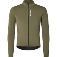 Gripgrab Men's RIDE Thermal Long Sleeve Jersey Olive Green