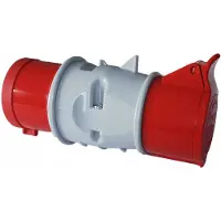 Super Merchant Kraftadapter Kontakt 32A/5P Till Uttag 16/5P