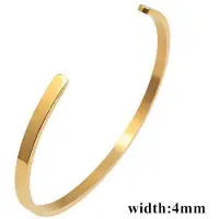 YIRAN Jewelry Mode Orm Benkedja Armband Kvinnor Vintage Guld Färg Rostfritt Stål Kedjearmband För Kvinnor Smycken Gåva beige