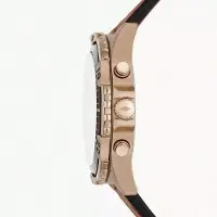 Fossil Garrett Kronograf Mellanbrun Eco-läder Herrklocka | FS5867 kaffe