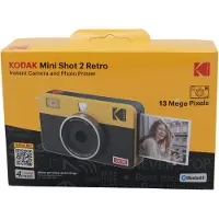 Kodak Mini Shot Combo 2 retro, 53,4 x 86,5 mm, CMOS, Gul, Teknik för passfotoutskrift, Automatisk, 10,2 MP