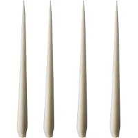Fyrklövern ester & erik ljus 32 cm 4-pack, Linen Grey 22 matt