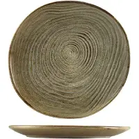Genware Terra Porcelain Grey Ekologisk Tallrik 25 Cm