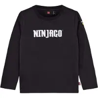 Lego Wear LEGO Ninjago Tröja - LWTano 614 - Svart m. Tryck - - 5 år (110) - Tröja