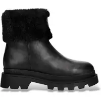 Blauer för kvinnor. F6KIMMEL10 Kimmel 10 skinnkängor svart (38), Hud, Karta, Zip, Casual